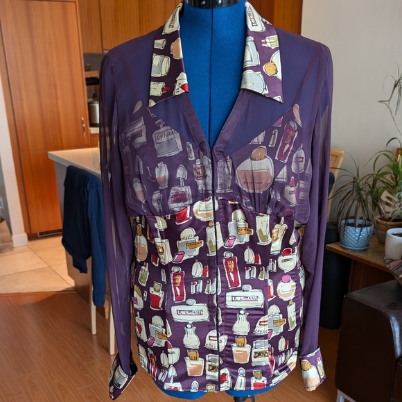 Silk blouse - Picture 2 of 11